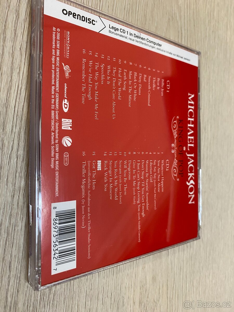 2CD: Michael Jackson: KING OF POP - 7