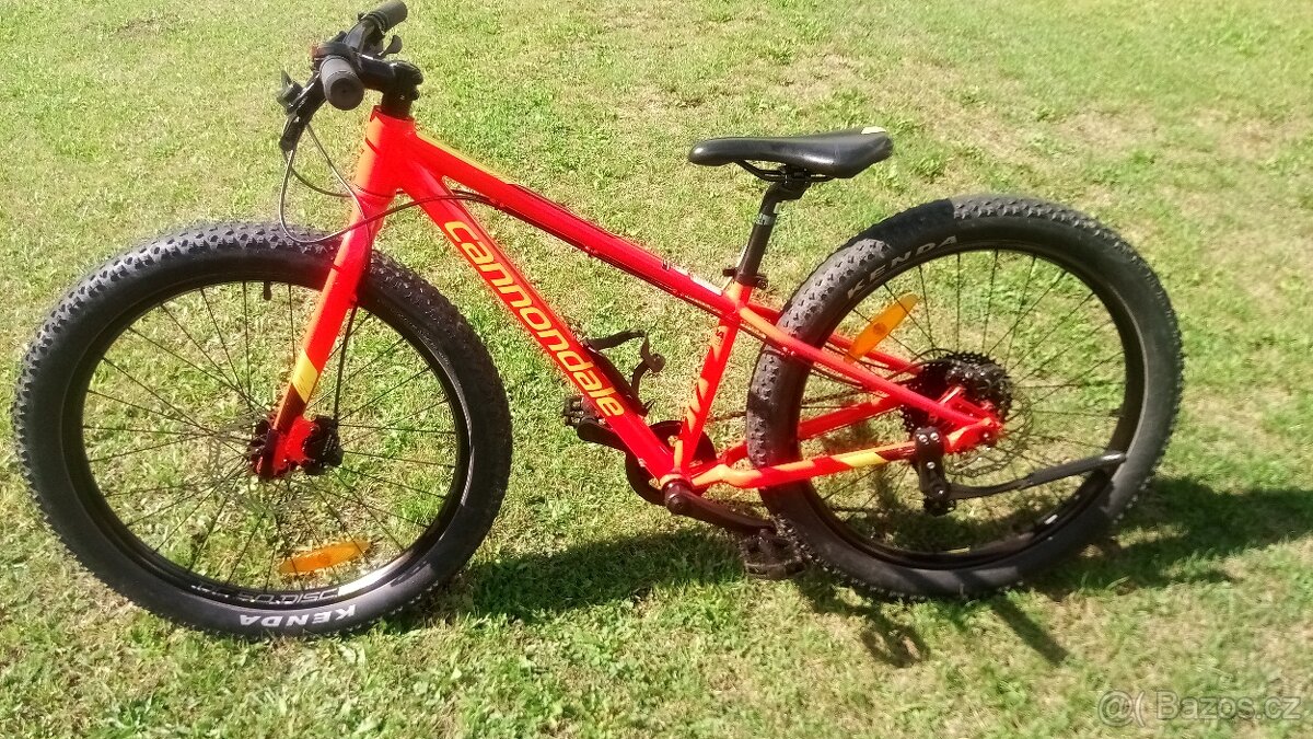 Dětské kolo CANNONDALE 24,páčkové 1x10 - 7
