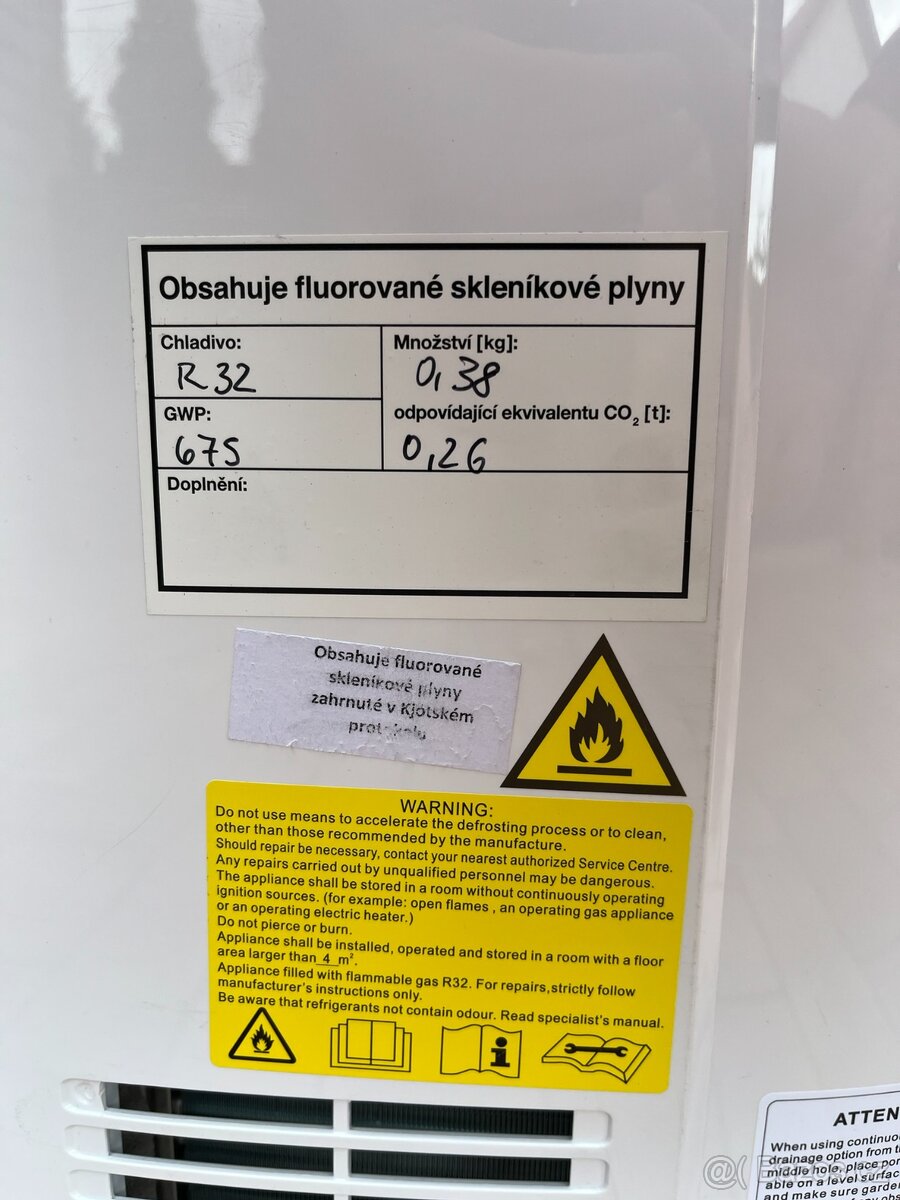 Mobilní klimatizace DAITSU APD 12 CK 2 (chladící výkon 12000 - 7