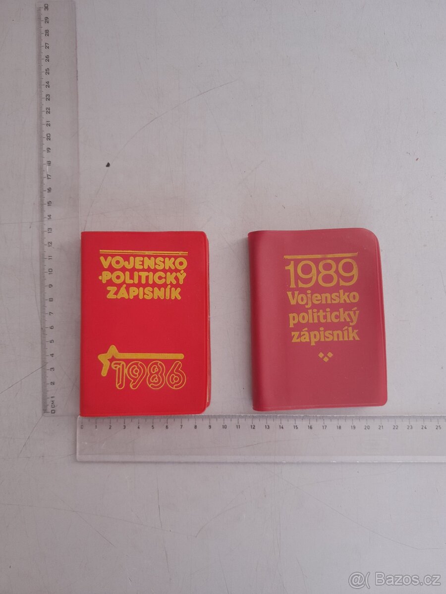 POLITICKO VOJENSKY ZAPISNIK ROCNIK 1985 A 1986 - 7