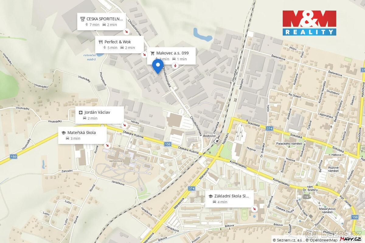 Prodej bytu 2+1, 73 m², Boskovice, ul. Chrudichromská - 7