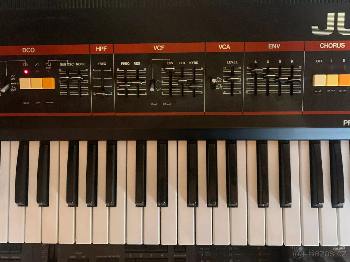 Analogový polyfonní syntezátor Roland Juno 60 s MIDI - 7