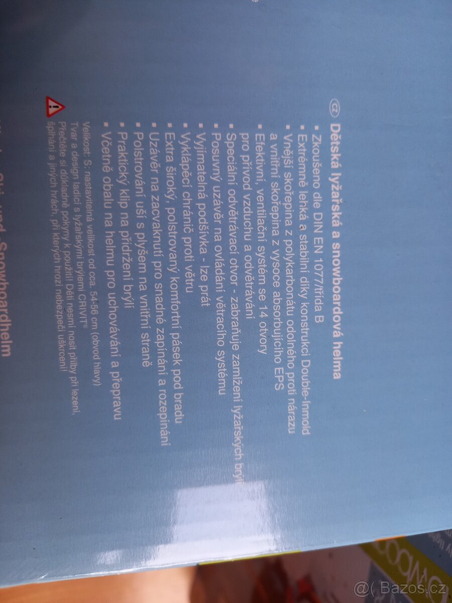 Dětská lyžařská a snowboardová helma S - 7