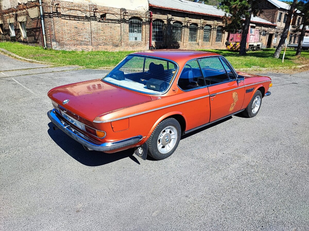 BMW E9 3.0 CS, manuál, EU verze,platný Tp, rv.1973 - 7