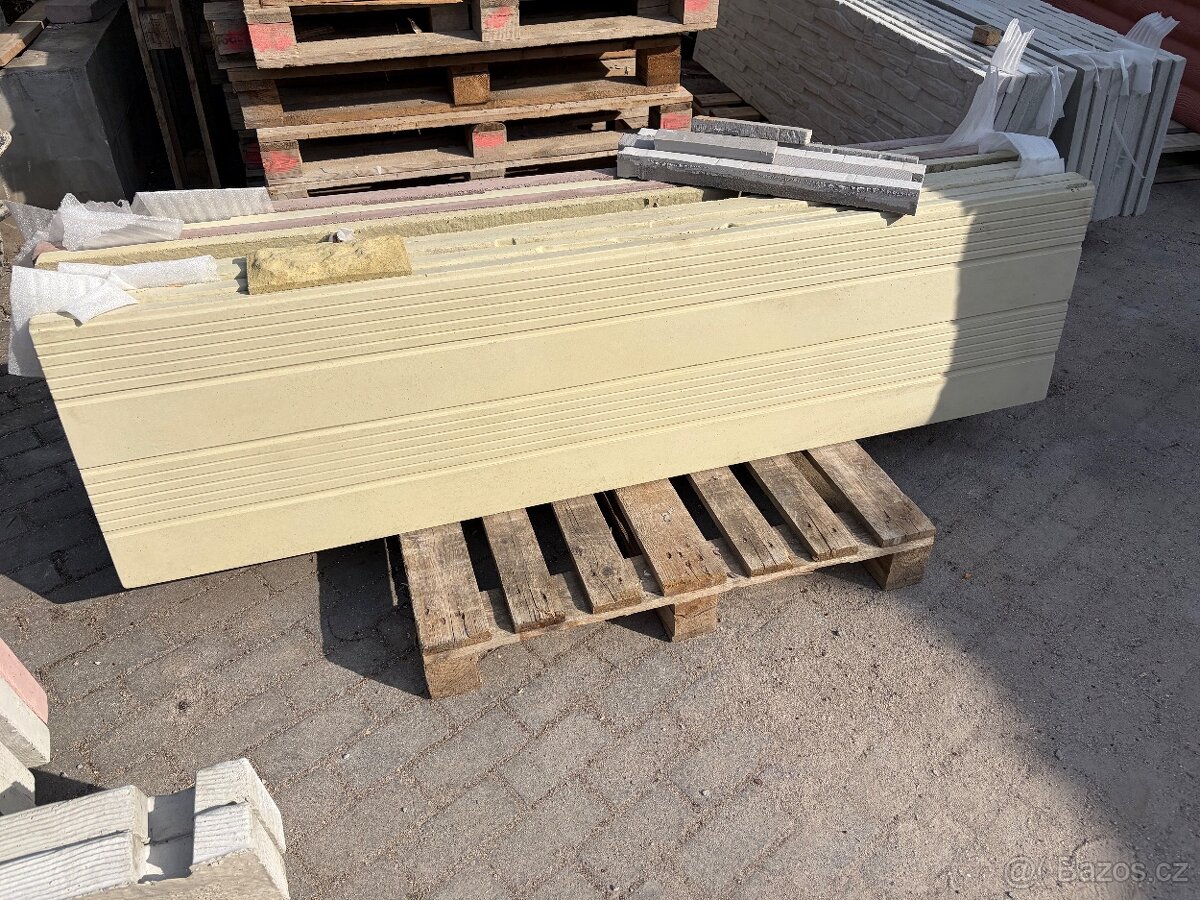 Prodám betonový plot - 7