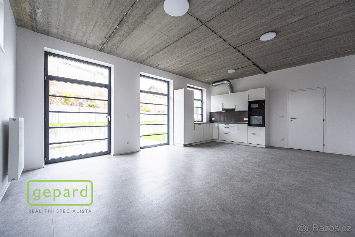 Exklusivní byt v industriálním stylu 2+kk, 62,4m2, zahrada 8 - 7