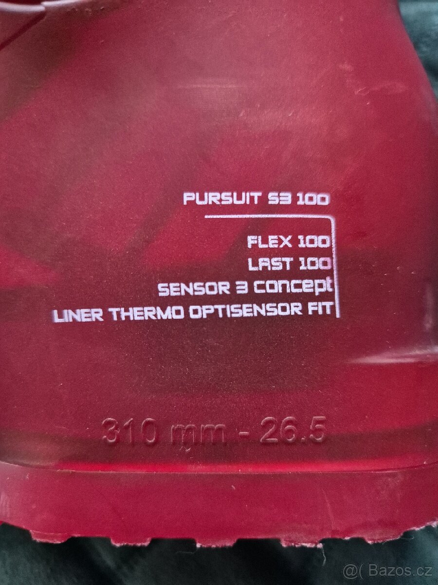Sjezdová obuv Rossignol Pursuit Sensor 3 100 Red velikost 41 - 7