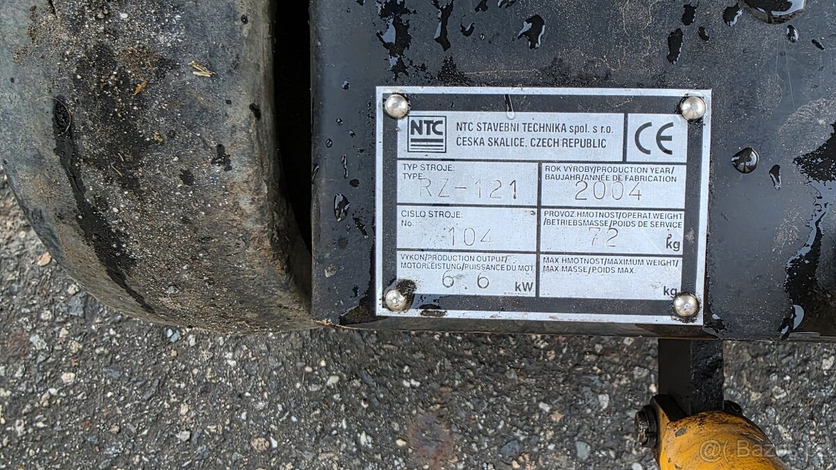 Řezací stroj na spáry NTC - RZ 121 - 7