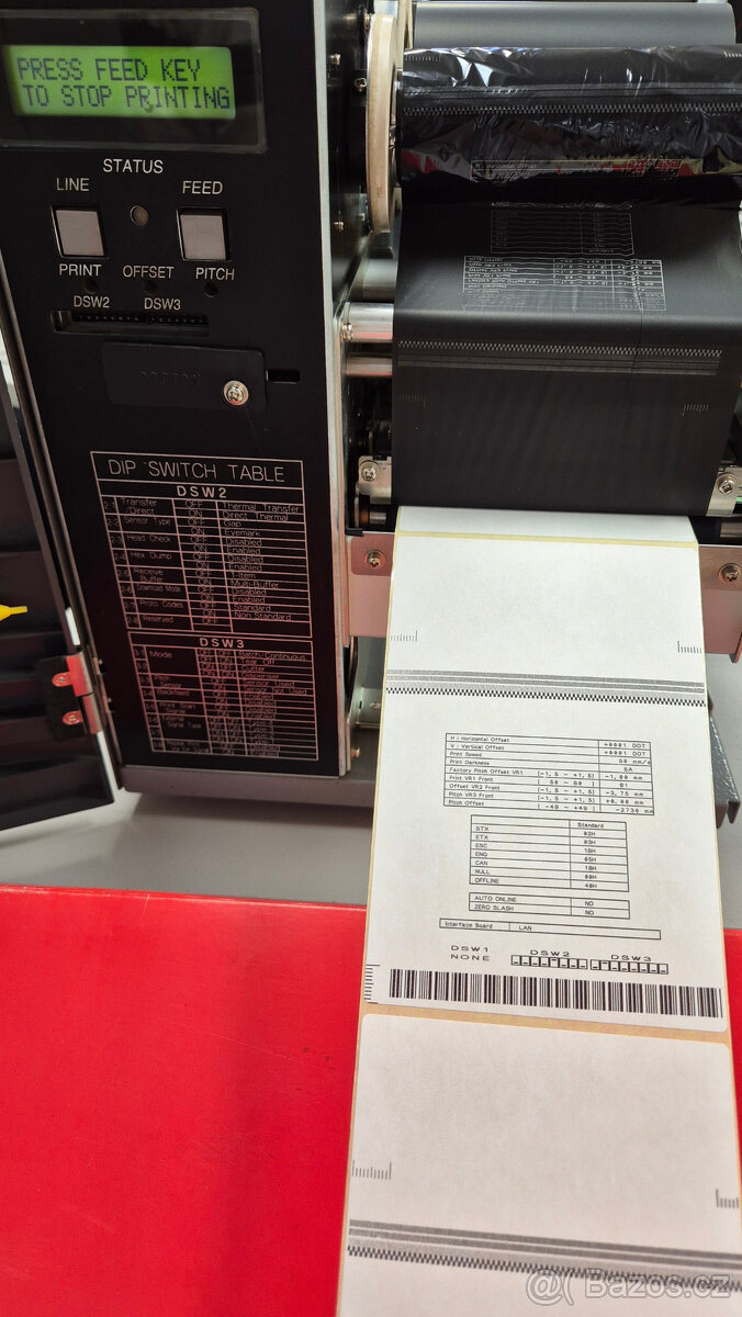 Tiskárna na štítky SATO CL412e 300dpi - 7