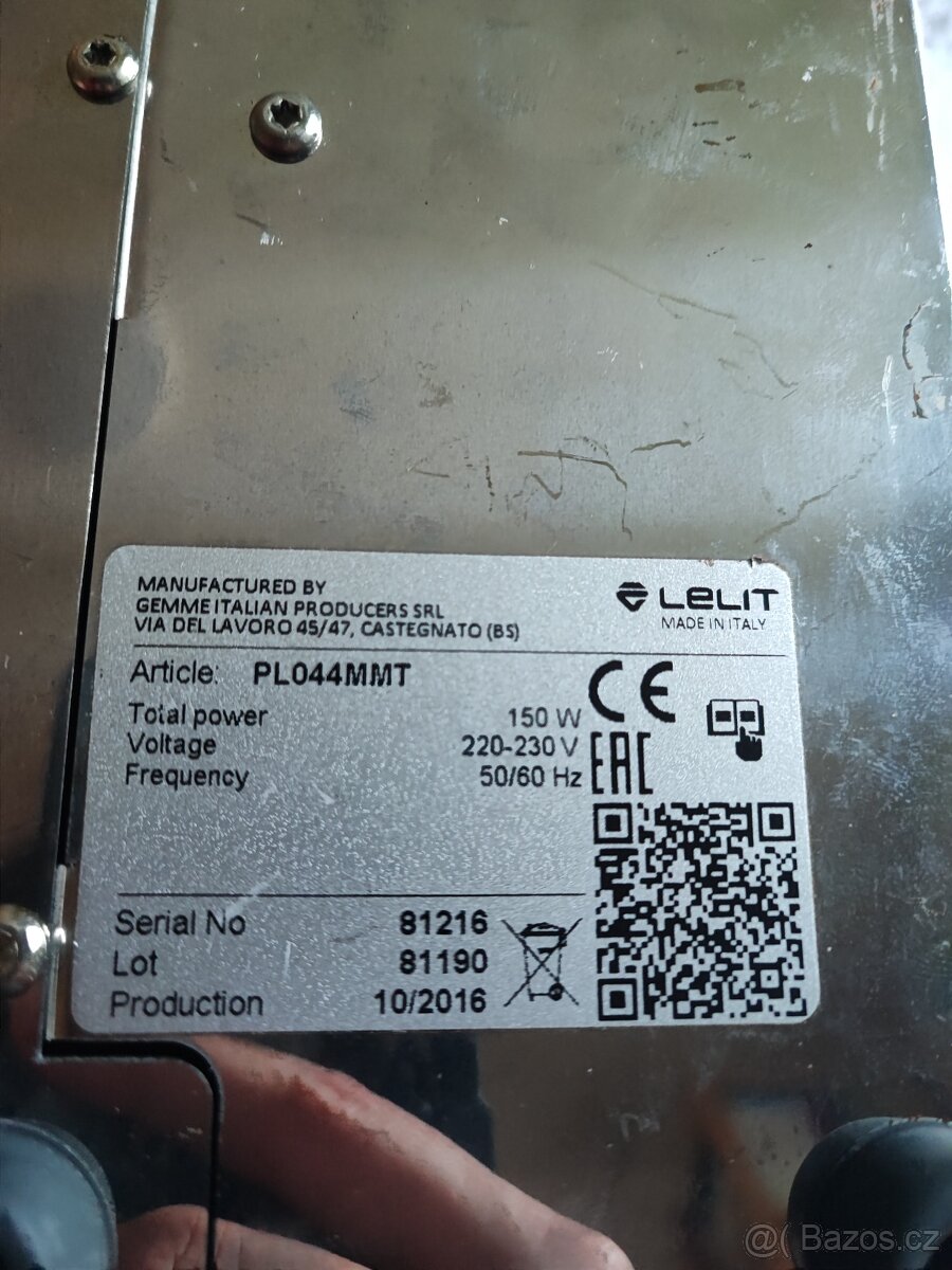 Mlýnek na kávu značky Lelit -náhradní díly - 7