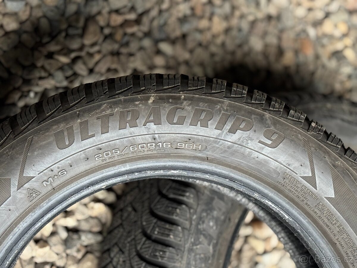 205/60/16 - Goodyear zimní pár pneu - 7
