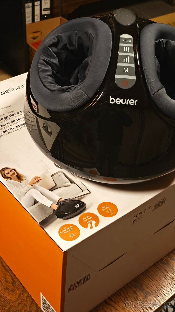 Masážní přístroj na nohy Beurer FM90 černý - 7