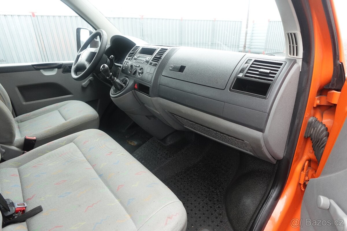 VW TRANSPORTER VALNÍK 1.9TDI KLIMA SERVISKA - 7