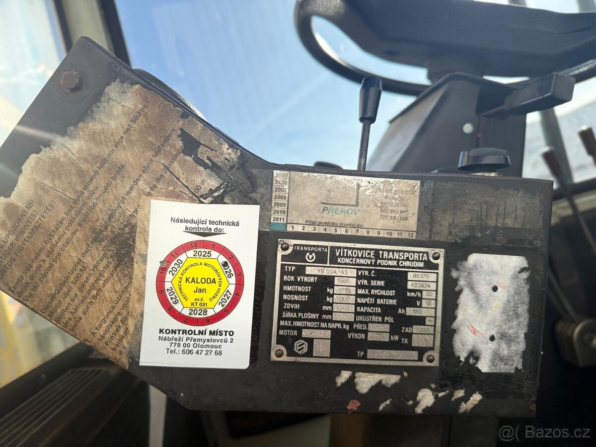 Prodám VZV Transporta YB 50A 45 - 7