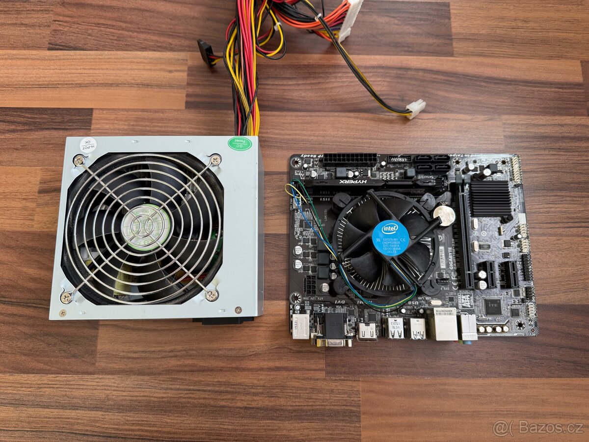 Základní deska CPU Intel G4500 zdroj 400W bez RAM - 7