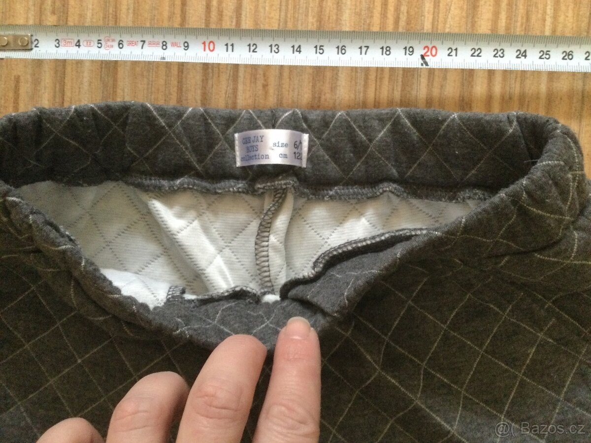 Tepláky vel. 110/116 a 122 - 7