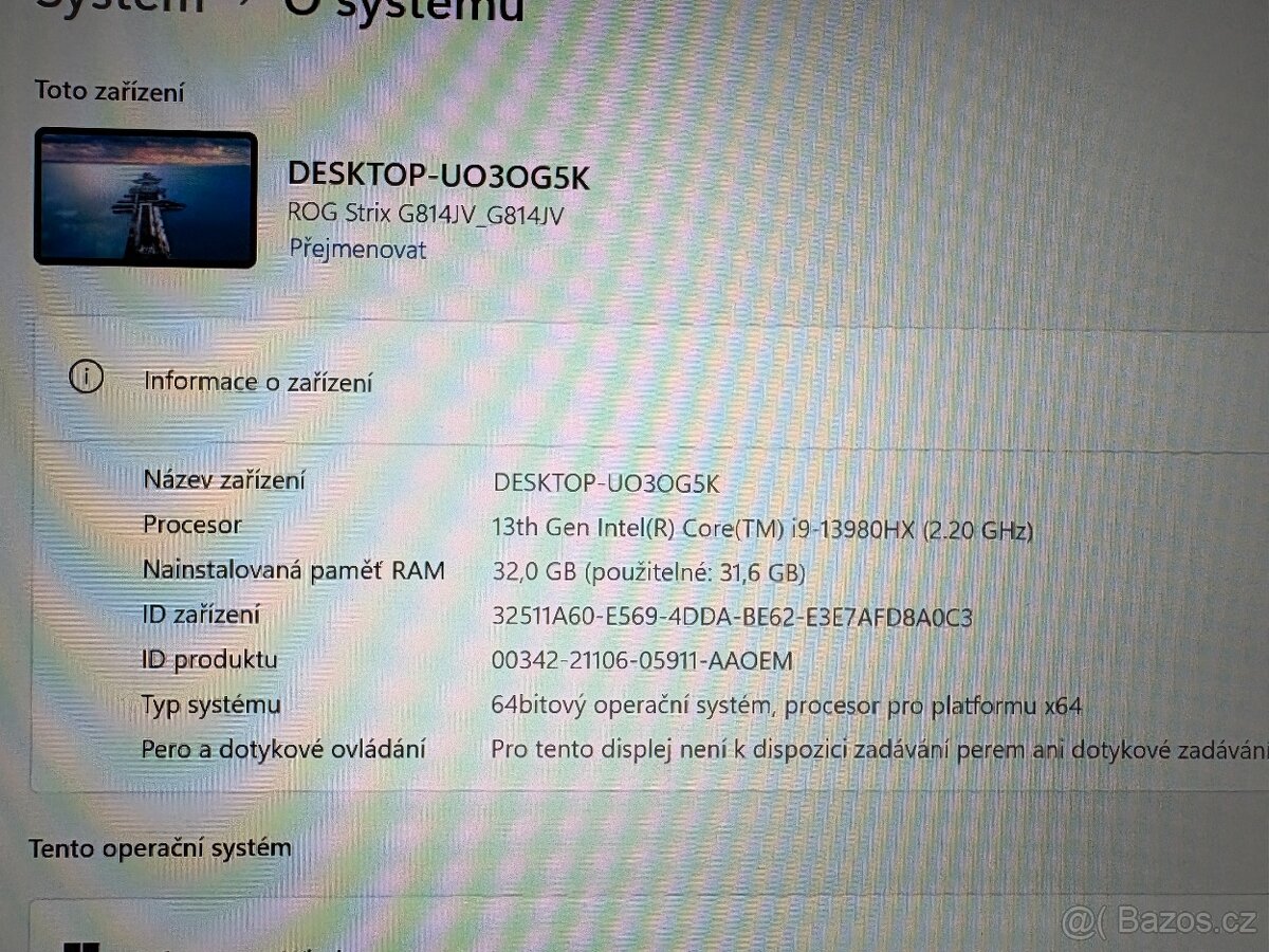 ASUS ROG Strix G18/RTX4060/i9-13980/1TB/RAM32GB/DDR5 - 7