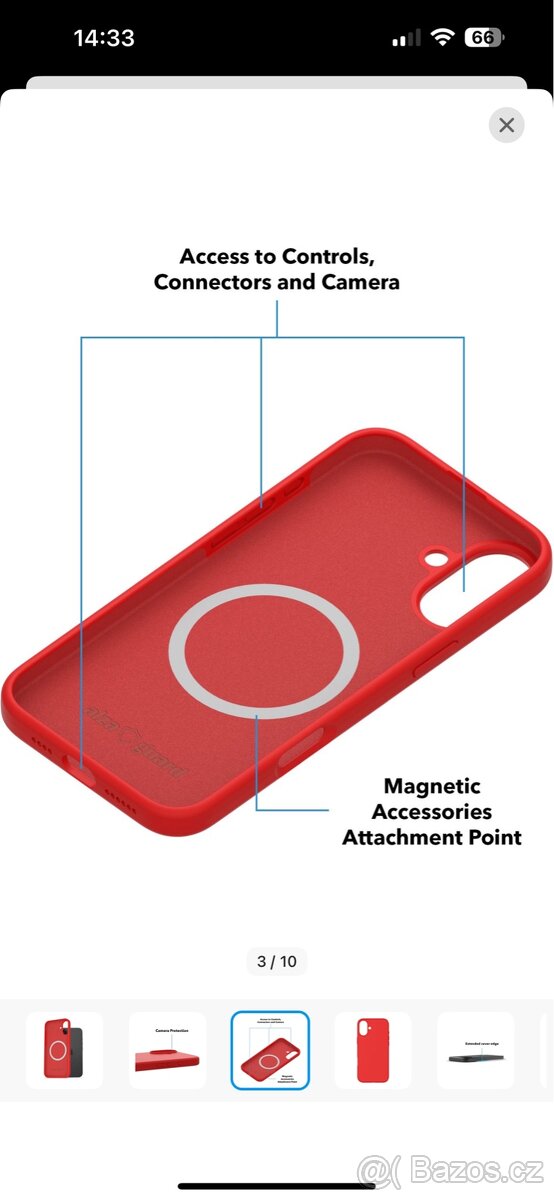 Alza Guard Silicone Case Apple Iphone 16 plus - 7