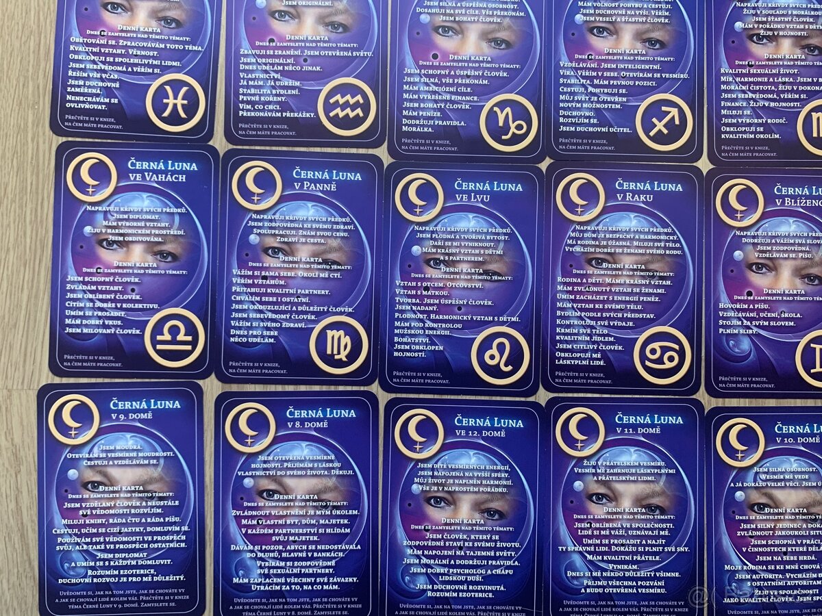 Karty Černá Luna - 7