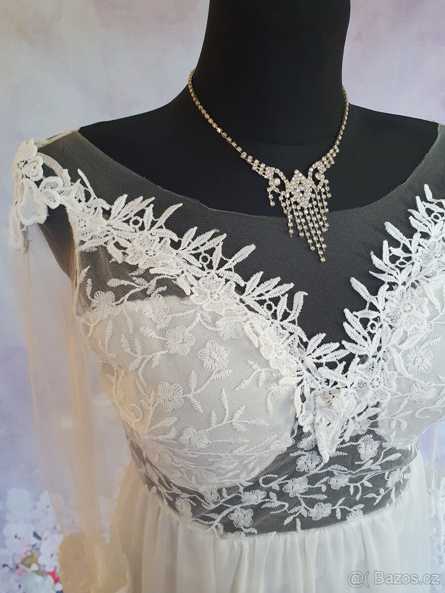 Svatební šaty Rose, nové, VÝPRODEJ - 7