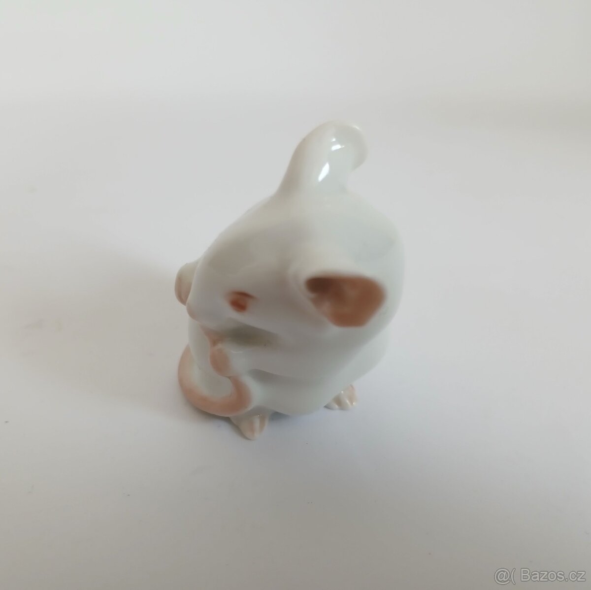 Porcelánová figurka - myška - Kodaň - 7