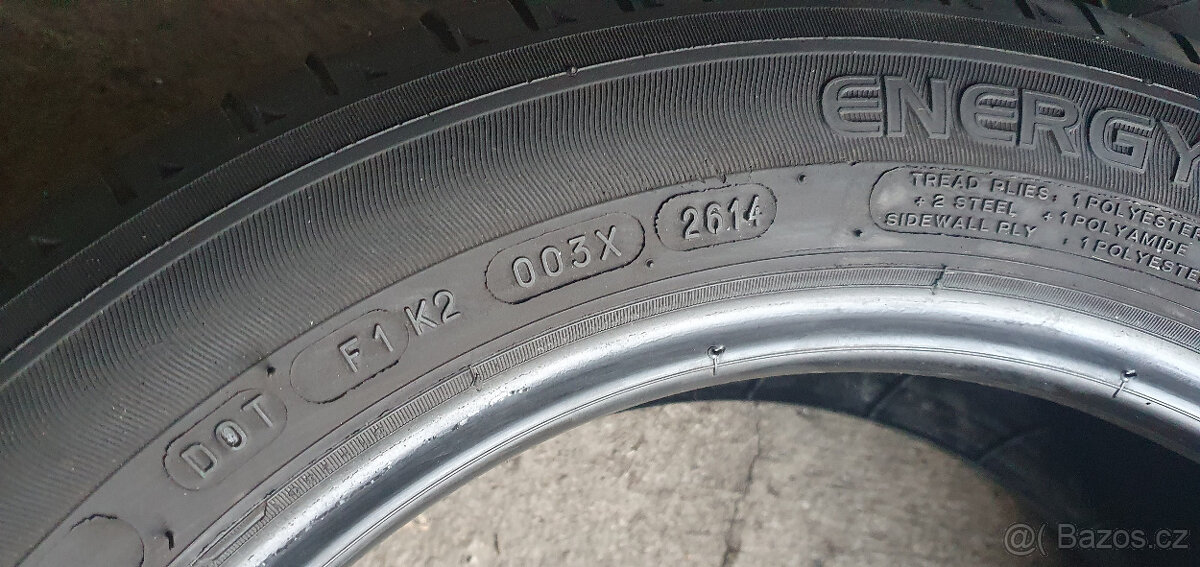 165/65/15 2x letní pneu Michelin - 7