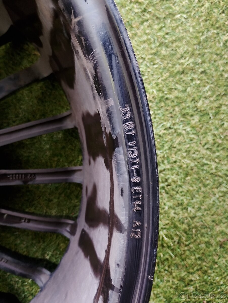 DISKY BMW ALPINA 20" – 1x opravované, sada 4 ks - 7