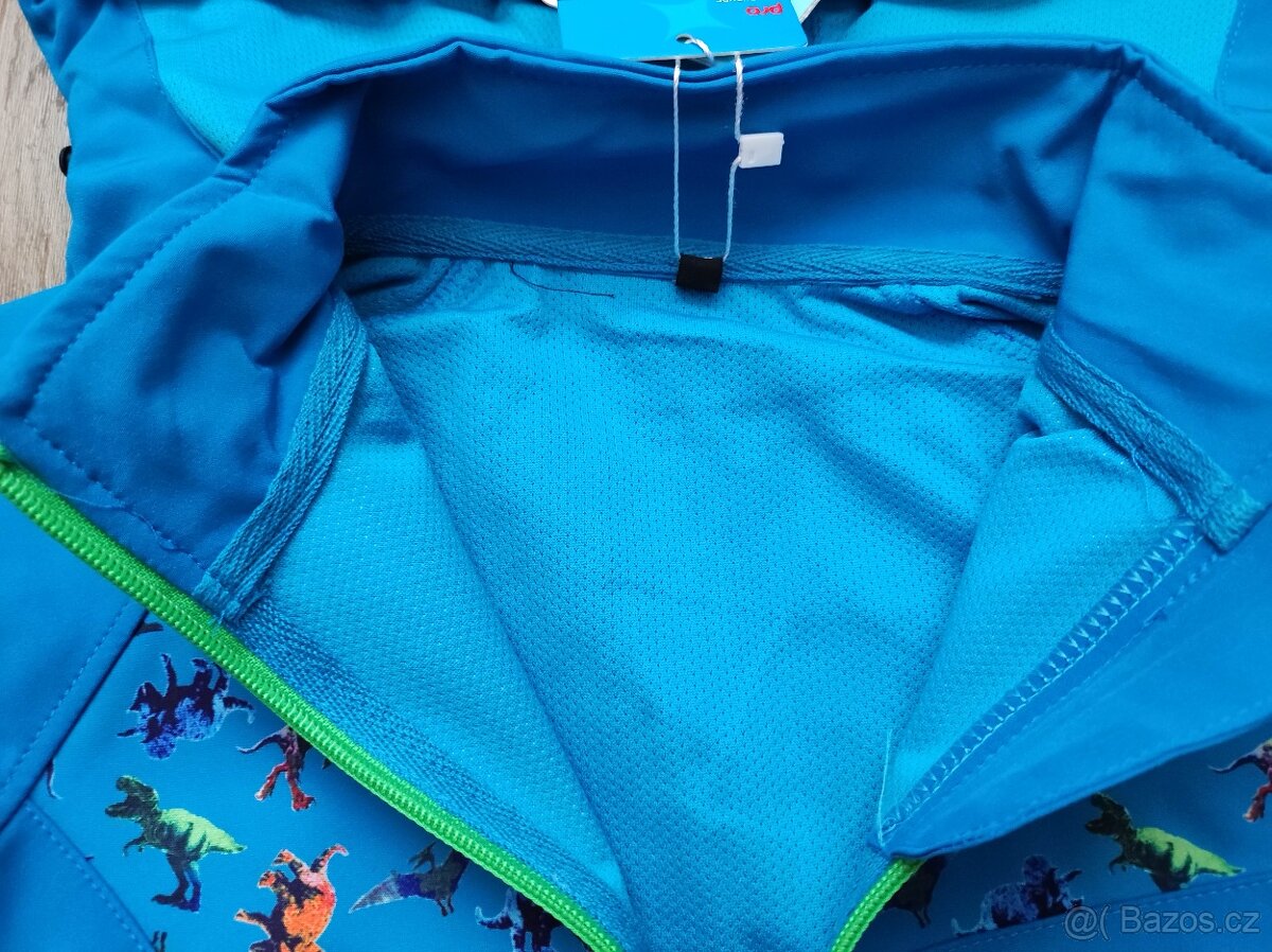 Softshellová bunda jarní chlapecká nová - 7