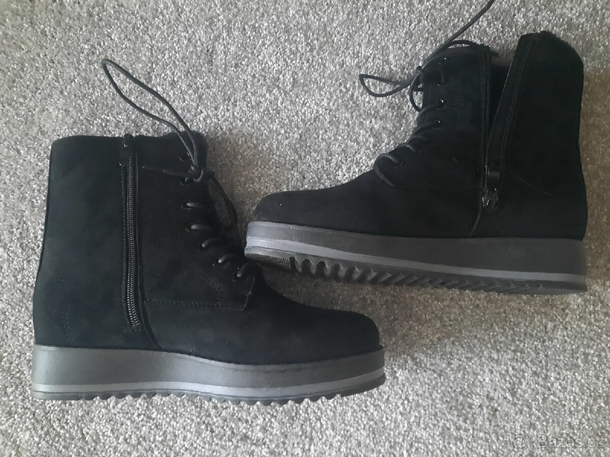 Dámské kotníkové šněrovací boty Treasure 38(24cm) - 7