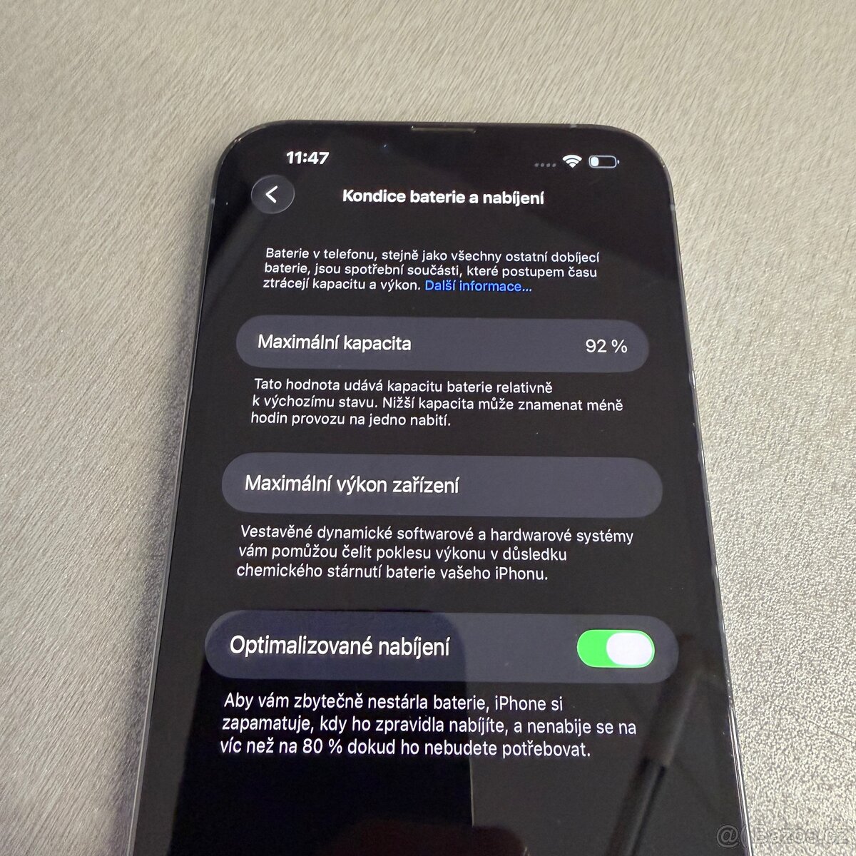 iPhone 13 Pro Max 256GB, pěkný stav, 12 měsíců záruka - 7