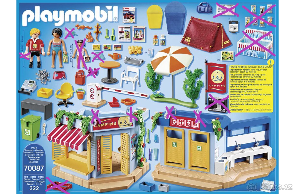 Playmobil Family Fun 70087 velký kemp - 7