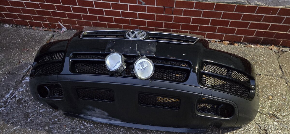 Vw touareg přední nárazník, kapota, blatník, LC9Z černá - 7