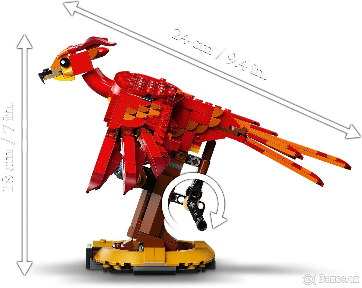 LEGO 76394 Harry Potter - Bumbálův Fénix - 7