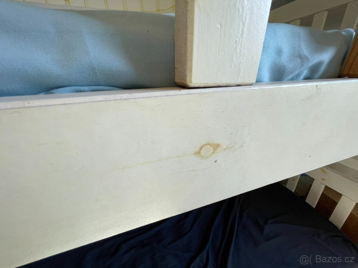 Patrová postel_dřevěná_rozložitelná na 2 postele - 7