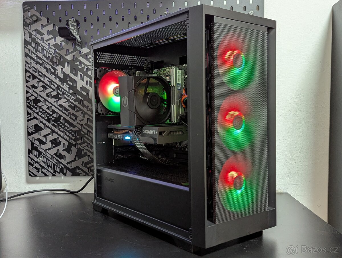 Herní PC s WiFi | Ryzen 5 3600X | RTX 3060 TI | 32GB | 1TB - 7