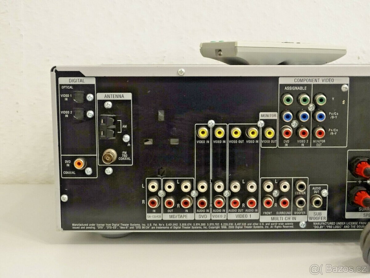 Sony STR-DG500 6.1 x 100 W AV Receiver, DO, návod - 7