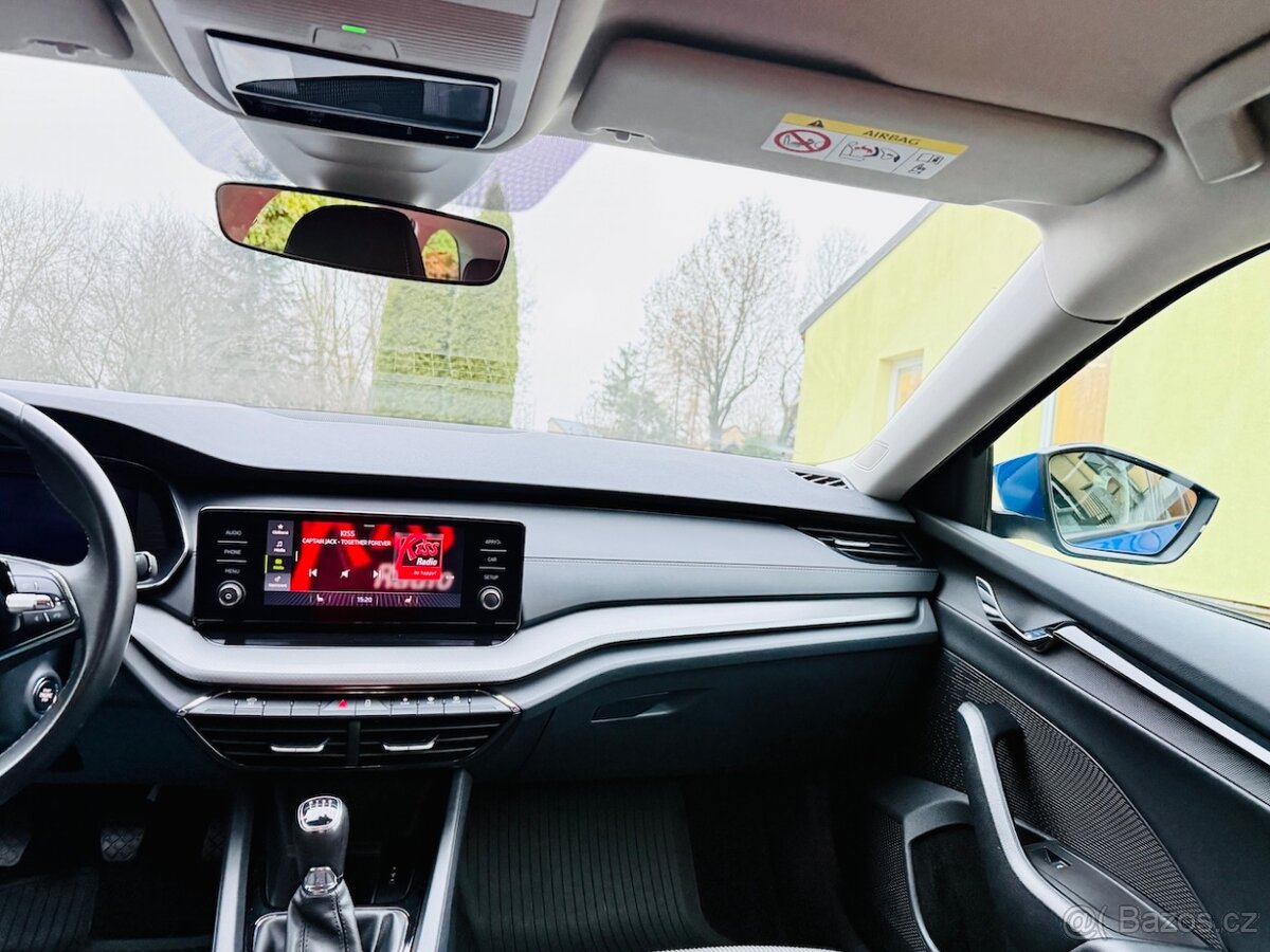 ŠKODA OCTAVIA IV combi 2,0TDi 85kW Koup.ČR,1.majitel,2021 mo - 7