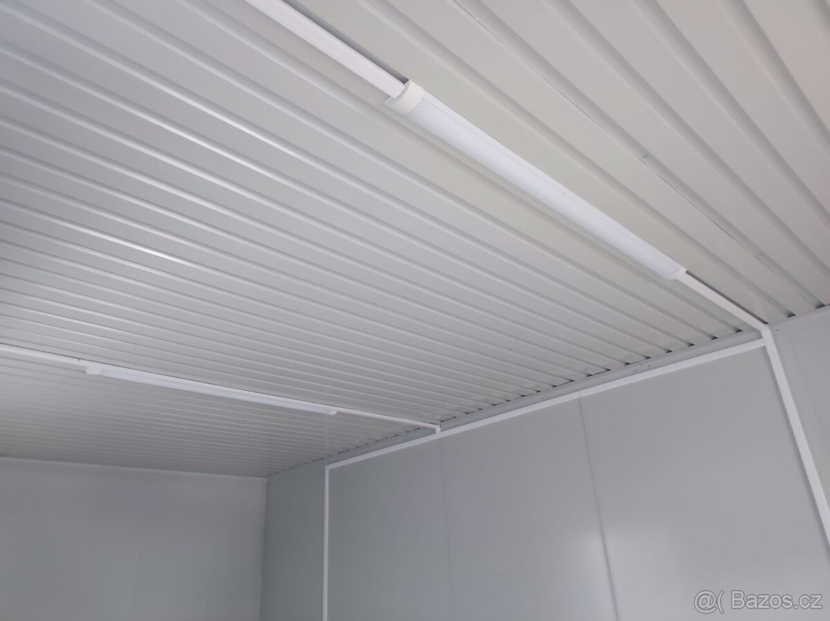 tavební buňka 6×3 m s tepelnou izolací a elektroinstalací - 7