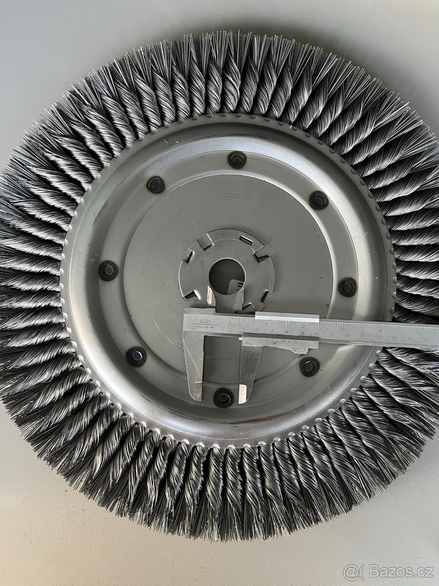 Prodám kotoučový drátěný ocelový kartáč - 7