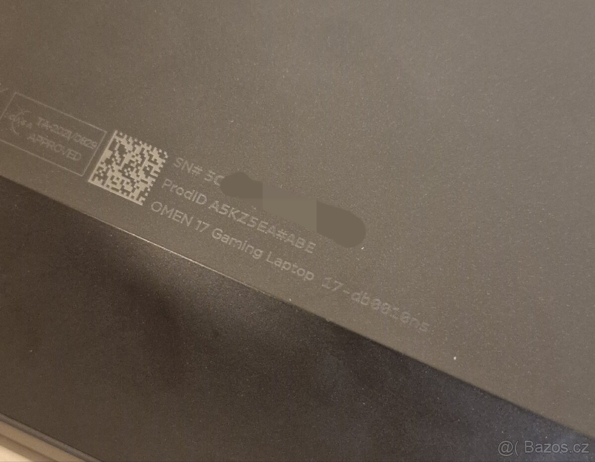 HERNÍ HP Omen 17" Ryzen 9 8945HS RTX 4060 0.5TB SSD - 7