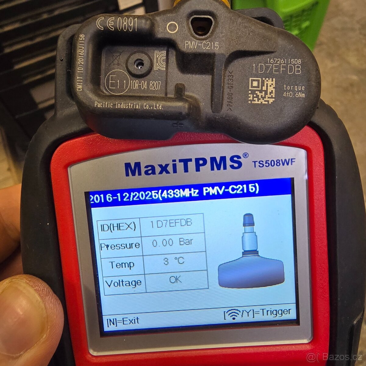 Senzory tlaku (TPMS) originál TOYOTA/LEXUS - 7