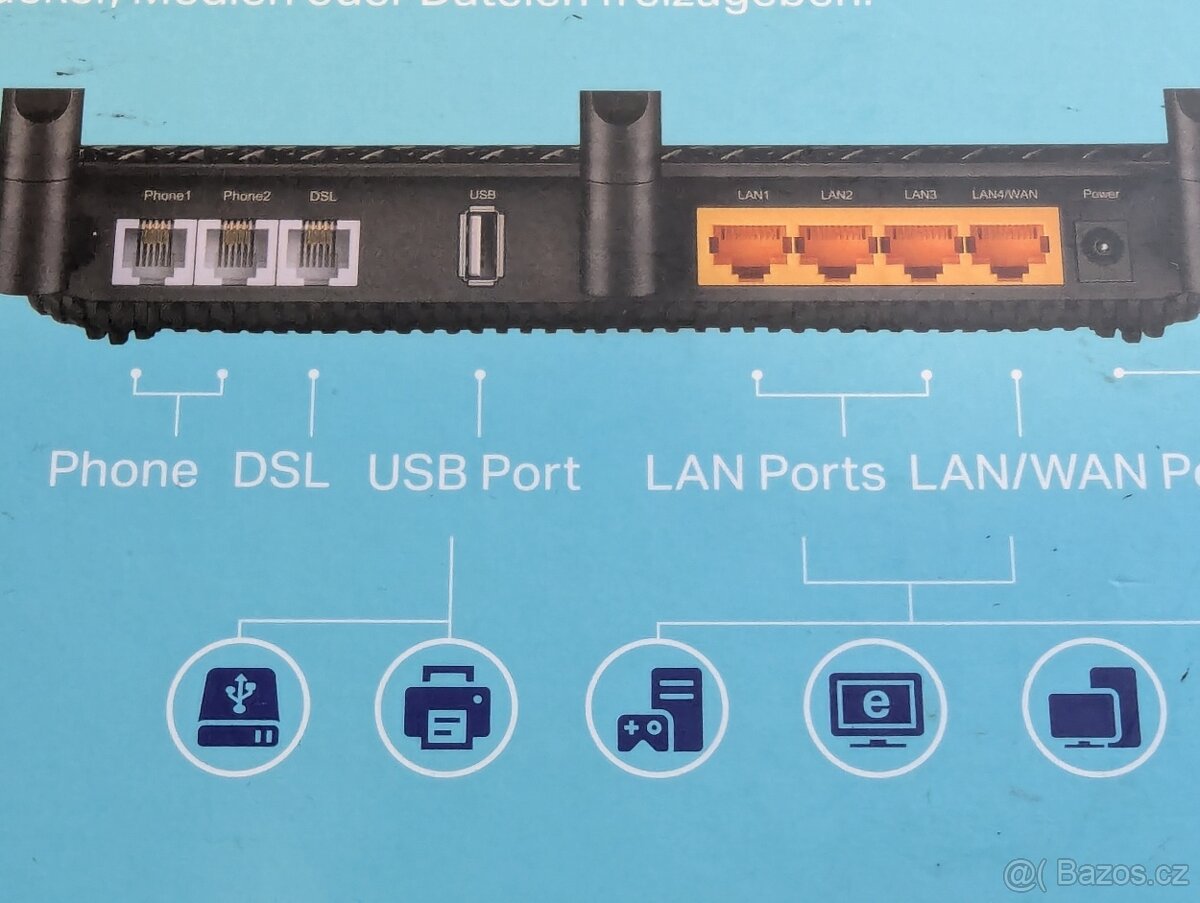 ADSL & VDSL Modem & Router TP-Link Archer VR600v - 7