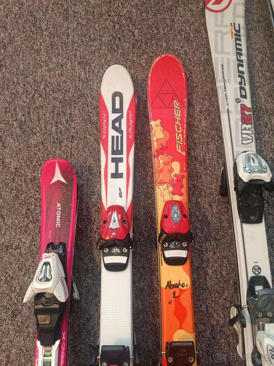 Lyže 70cm, 100 a 120cm - 7