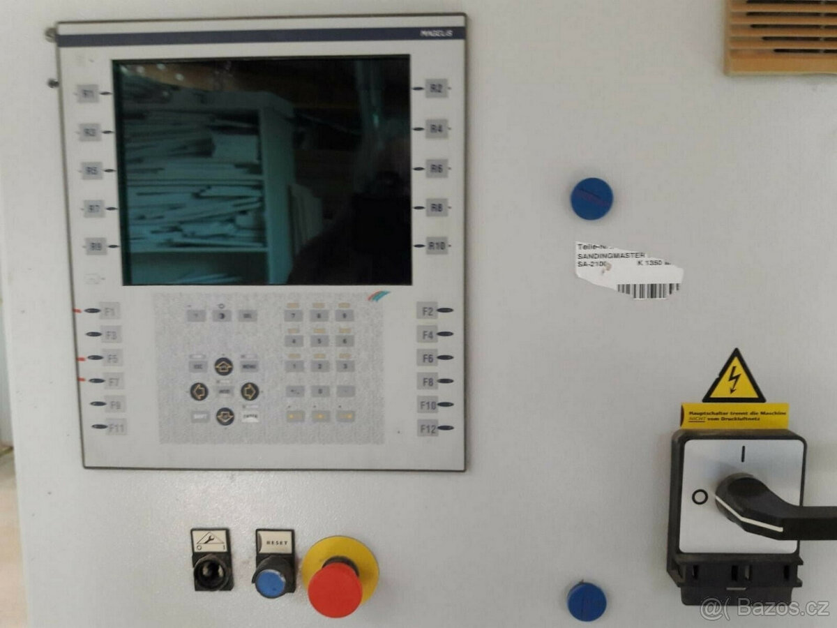 Pásová bruska Sandingmaster s šířkou pásu 1350 mm - 7