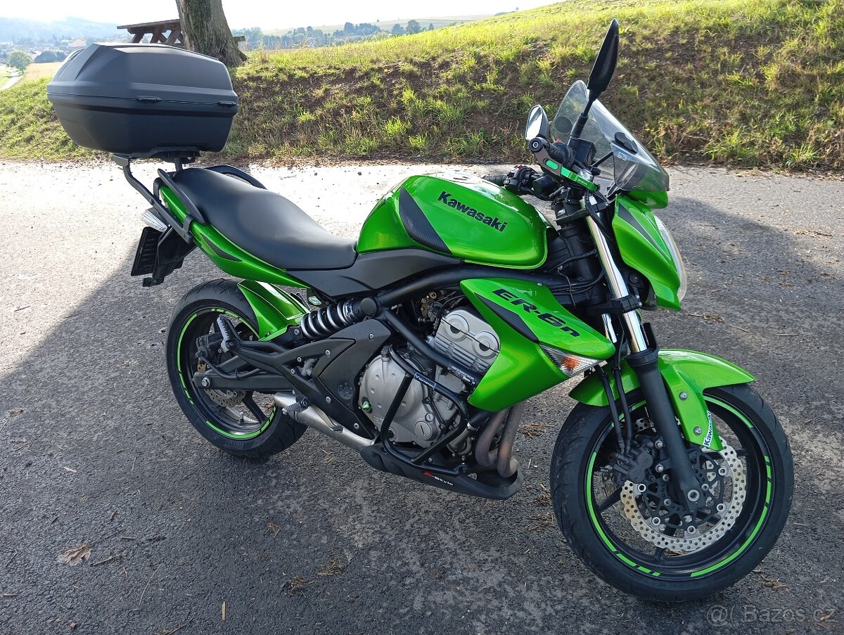 Kawasaki ER 6 N - limitovaná originál zelená - 7