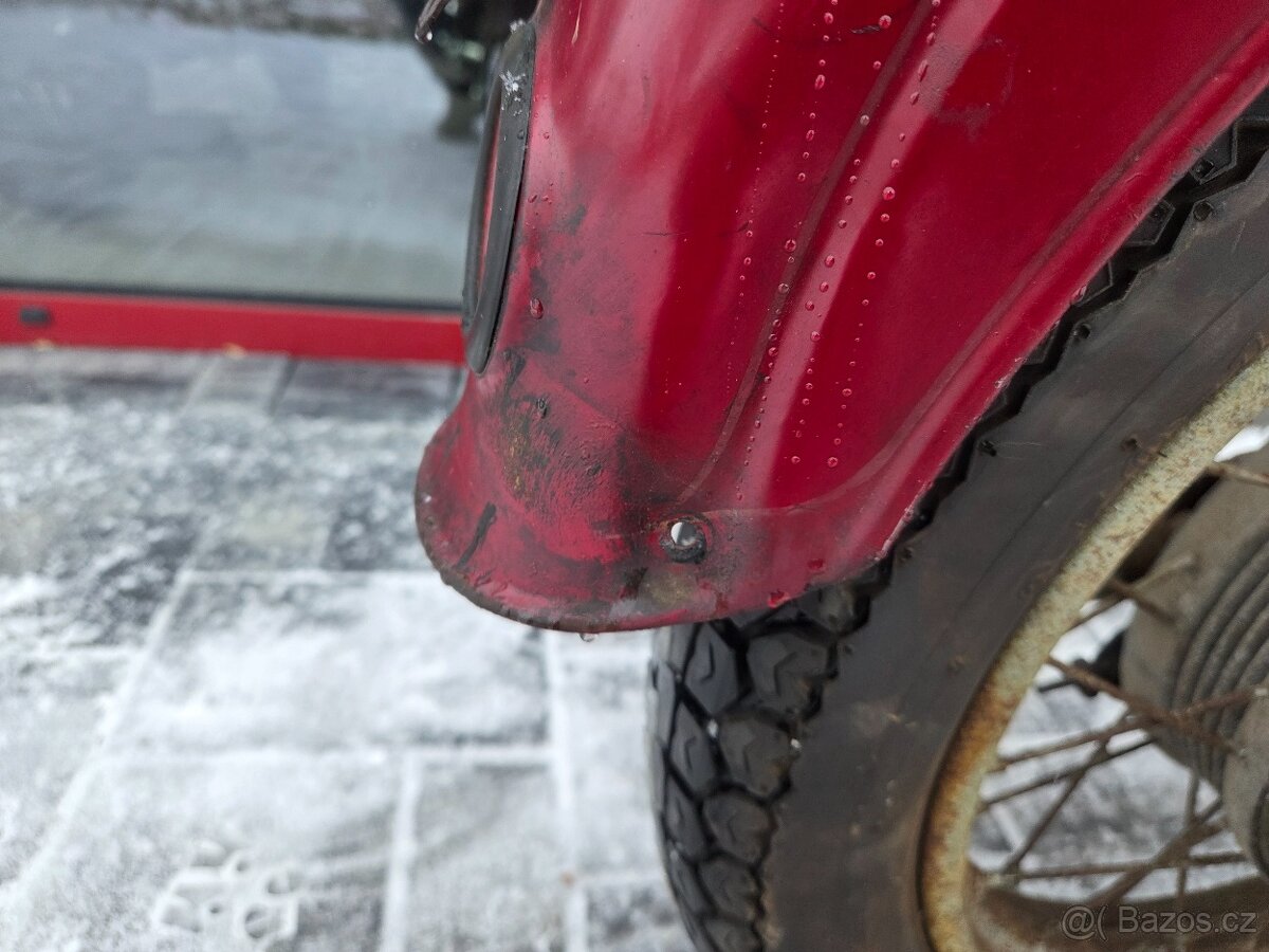 Jawa 250/353 kývačka model po půlbubnu - 7