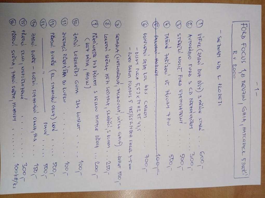 sedadla ford focus ghia - 7