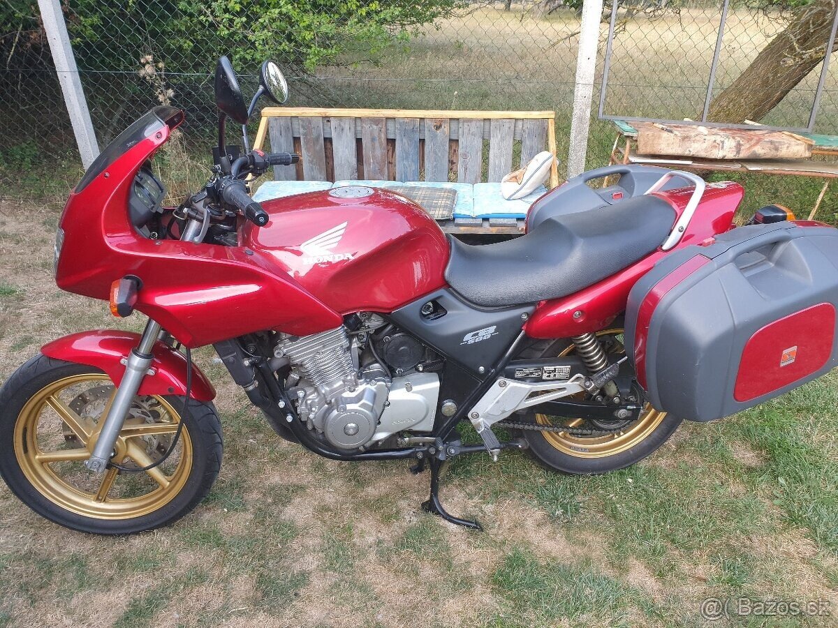 2001 HONDA CB 500 S výkon 43kW - 7