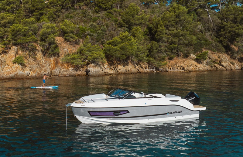 QUICKSILVER Activ 755 CRUISER EXCLUSIVE DELUXE LINE + MERCUR - 7