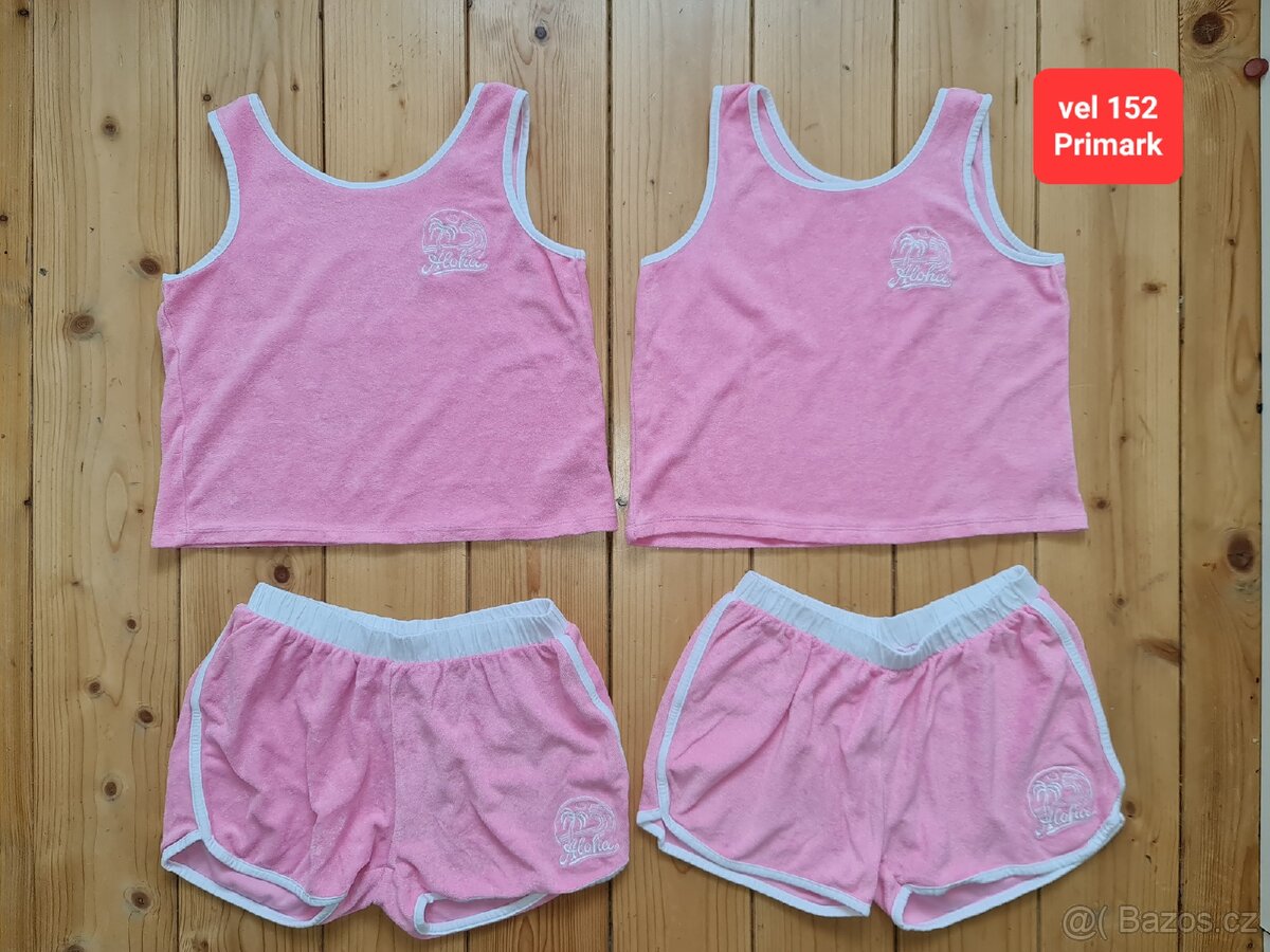 Vel 152-158 trička,rifle,bundy,košile.... - 7